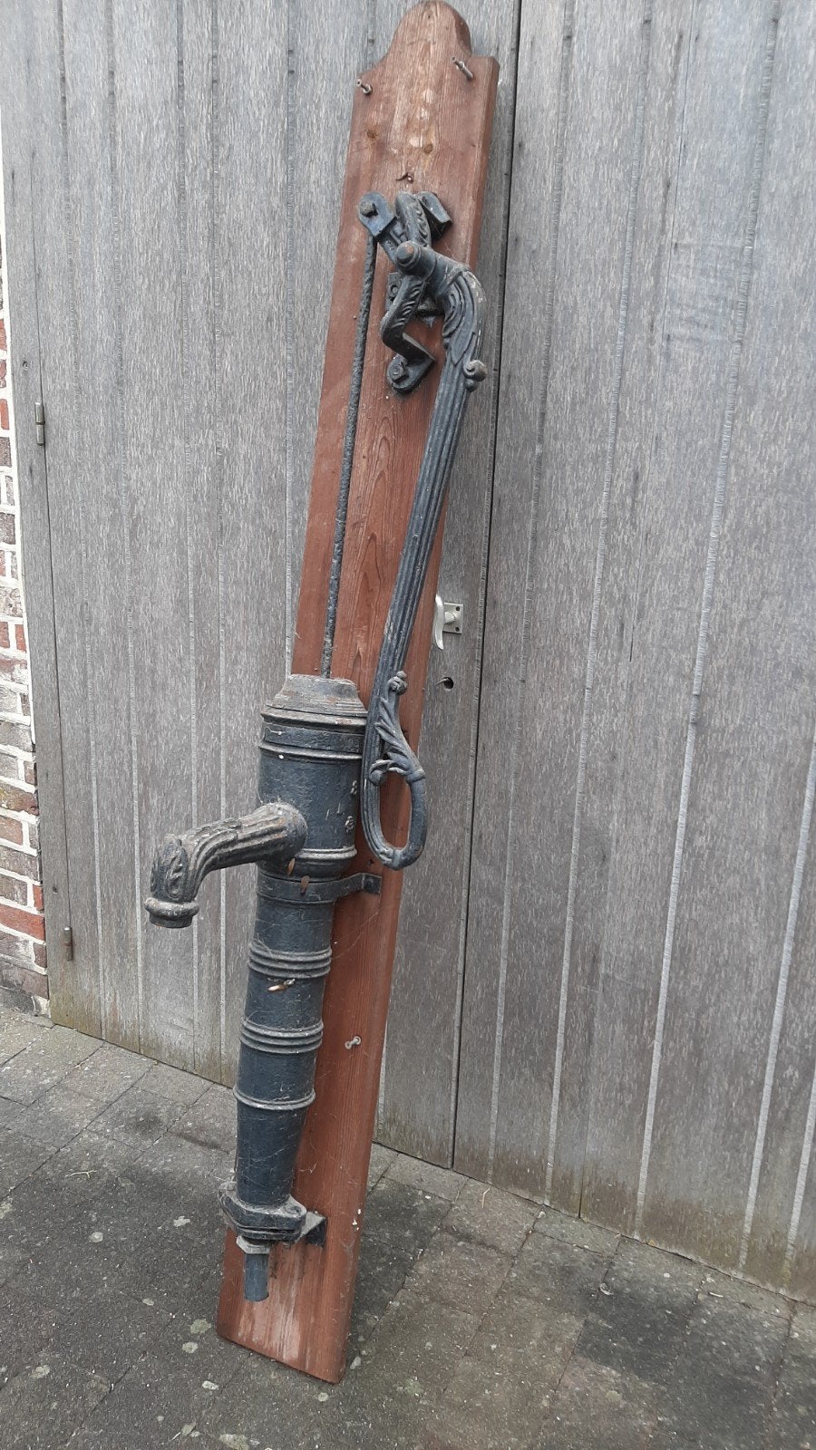 waterpomp, Ophalen