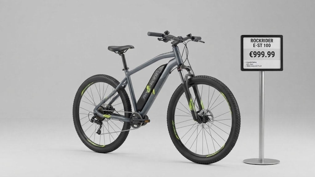 VTT électrique  Rockrider e-ST 100 27,5 pouces  bon état !, Enlèvement, Utilisé