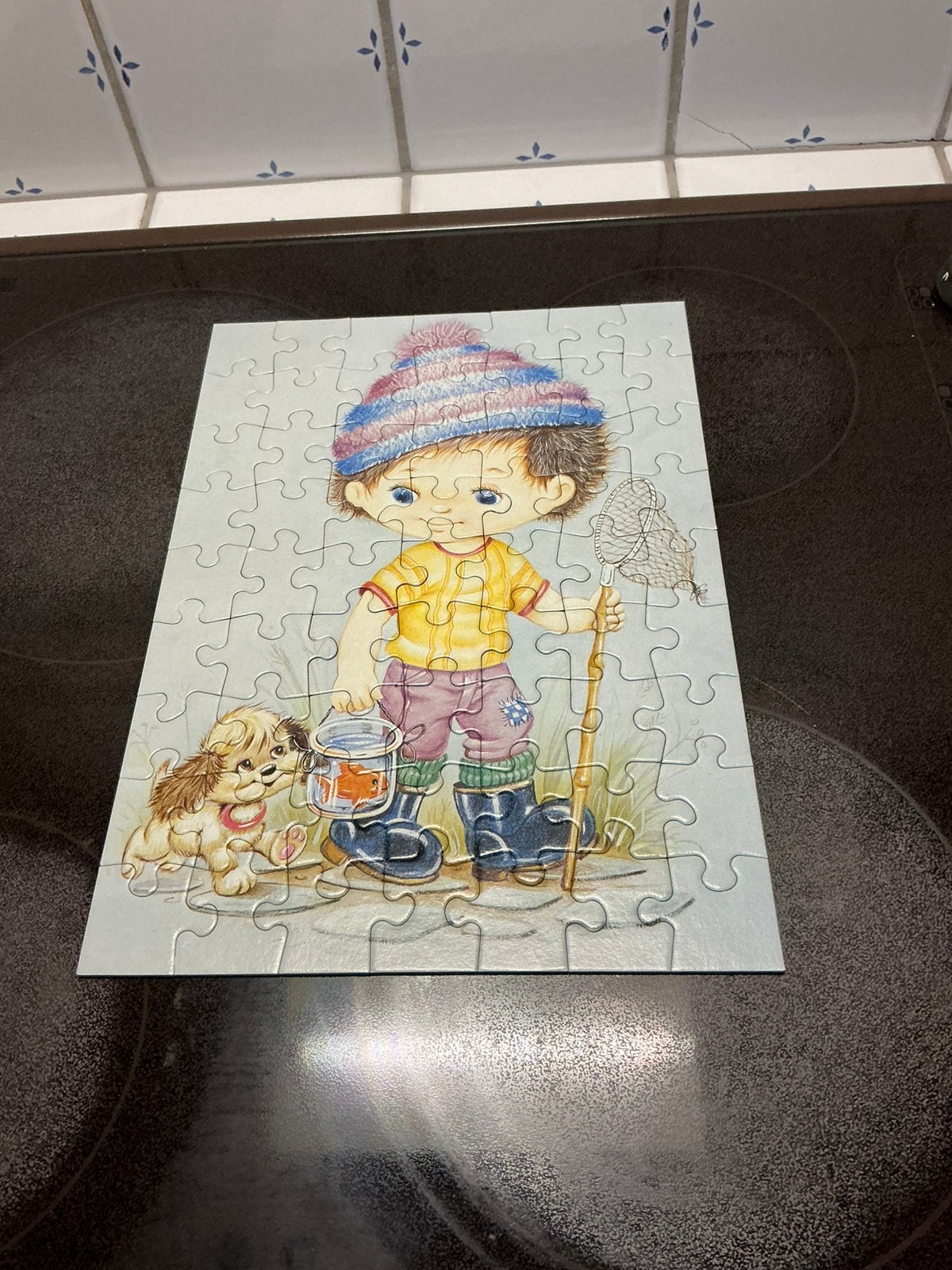 Kinderpuzzel 63 stuks perfecte staat, Ophalen, Zo goed als nieuw