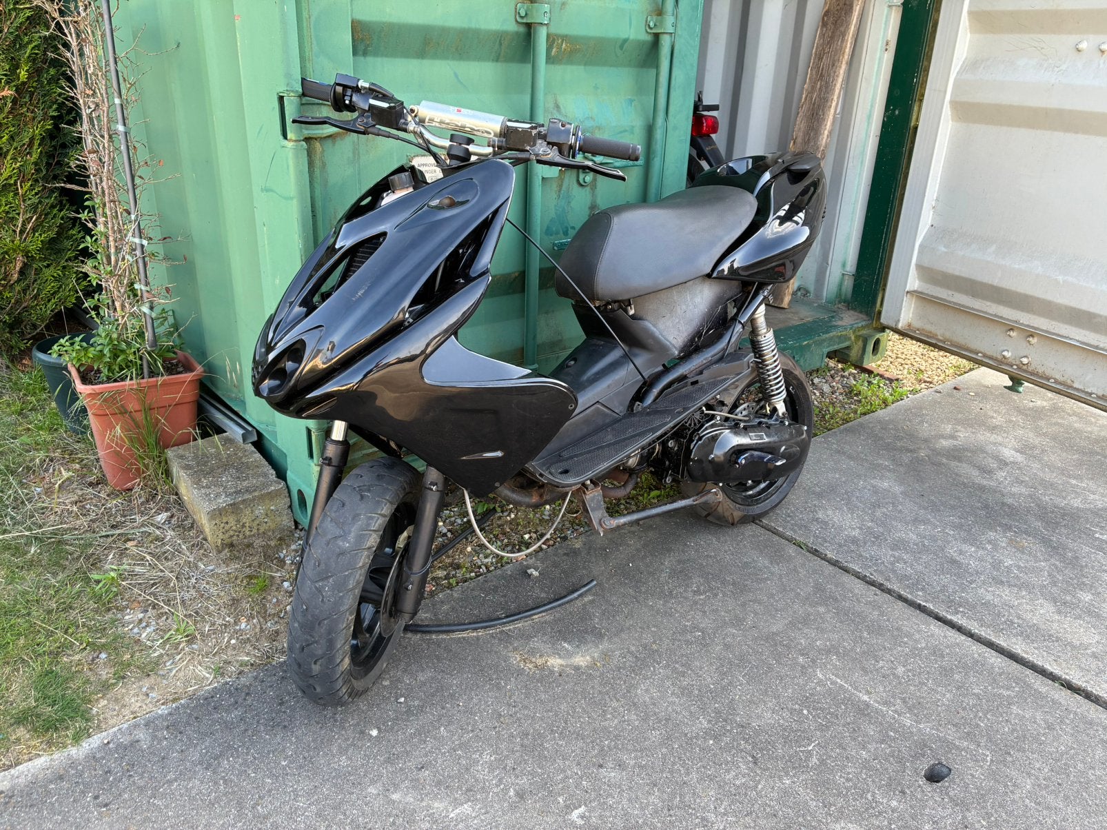 Yamaha aerox b klasse teruil/tekoop, Ophalen, Tweetakt, Gebruikt, Aerox