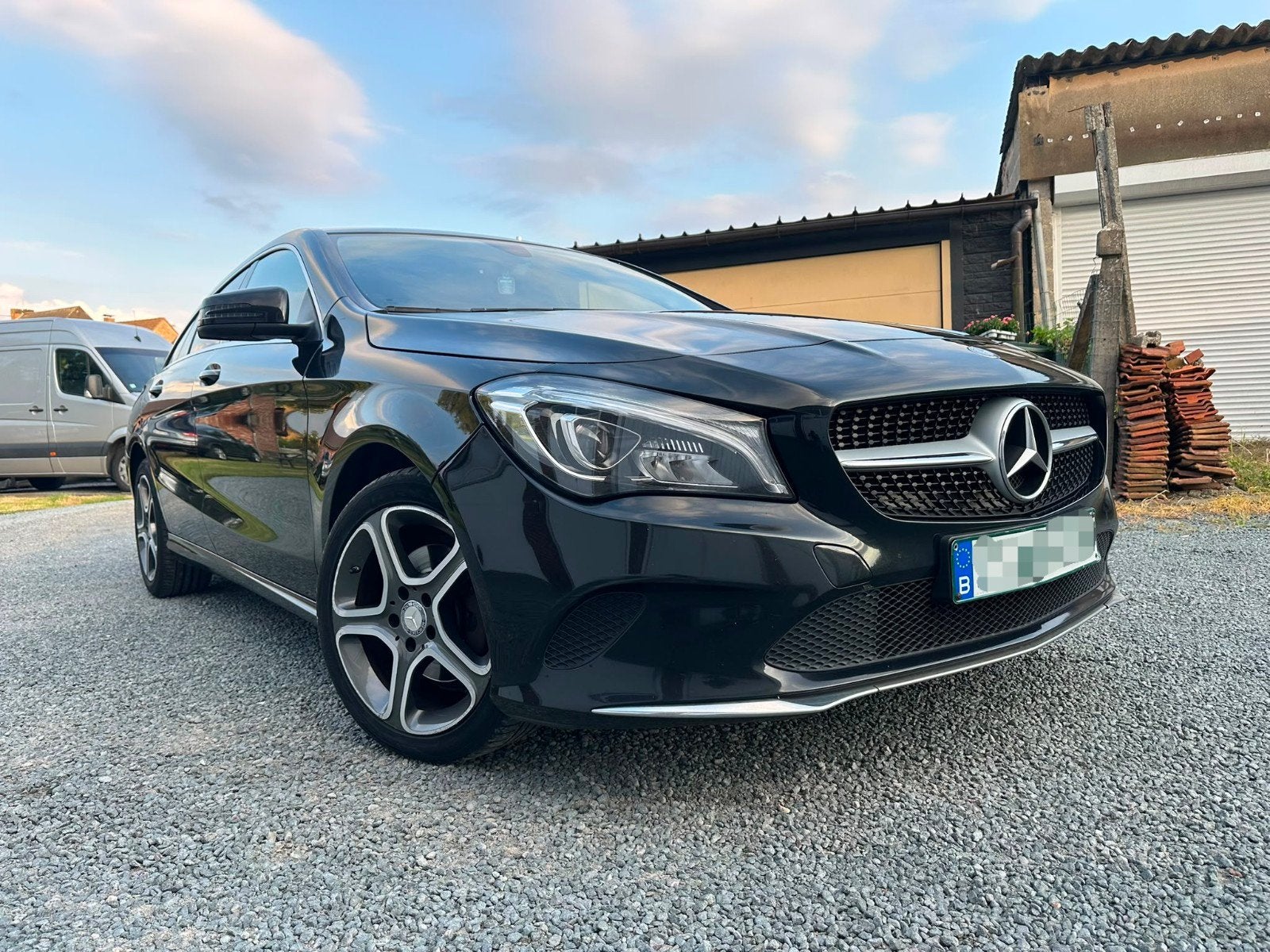 Mercedes-Benz CLA 200D Auto EU6b, Auto's, Mercedes-Benz, CLA, Achterwielaandrijving, 4 cilinders, Zwart