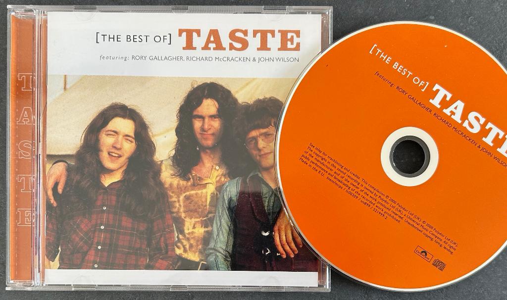 TASTE (RORY GALLAGHER) - The best of Taste ( CD; 16 tracks ), Cd's en Dvd's, Verzenden, Zo goed als nieuw, Poprock