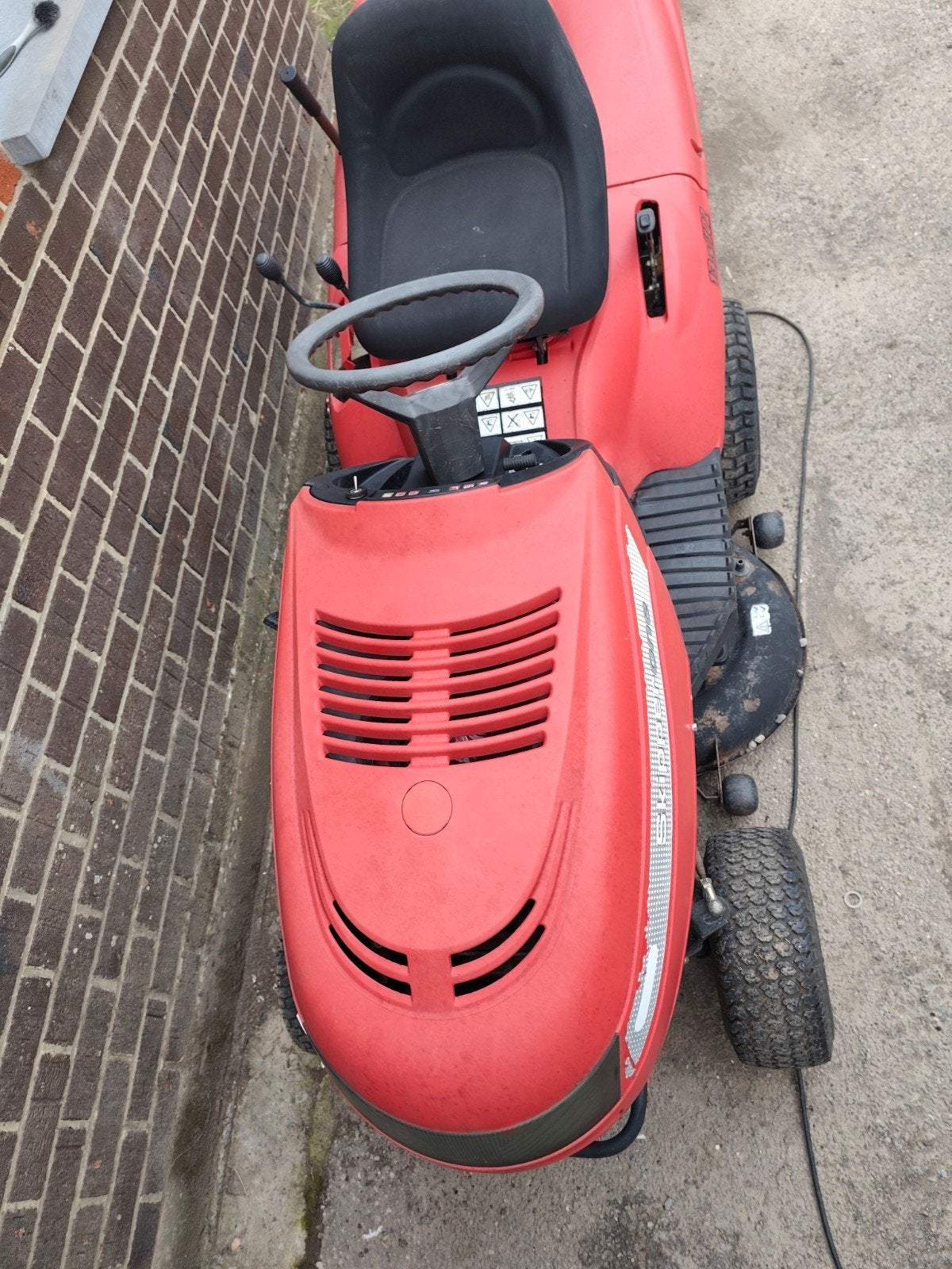 tracteur tondeuse, Brigg's & stratton, Enlèvement, 90 à 120 cm, Démarrage électrique