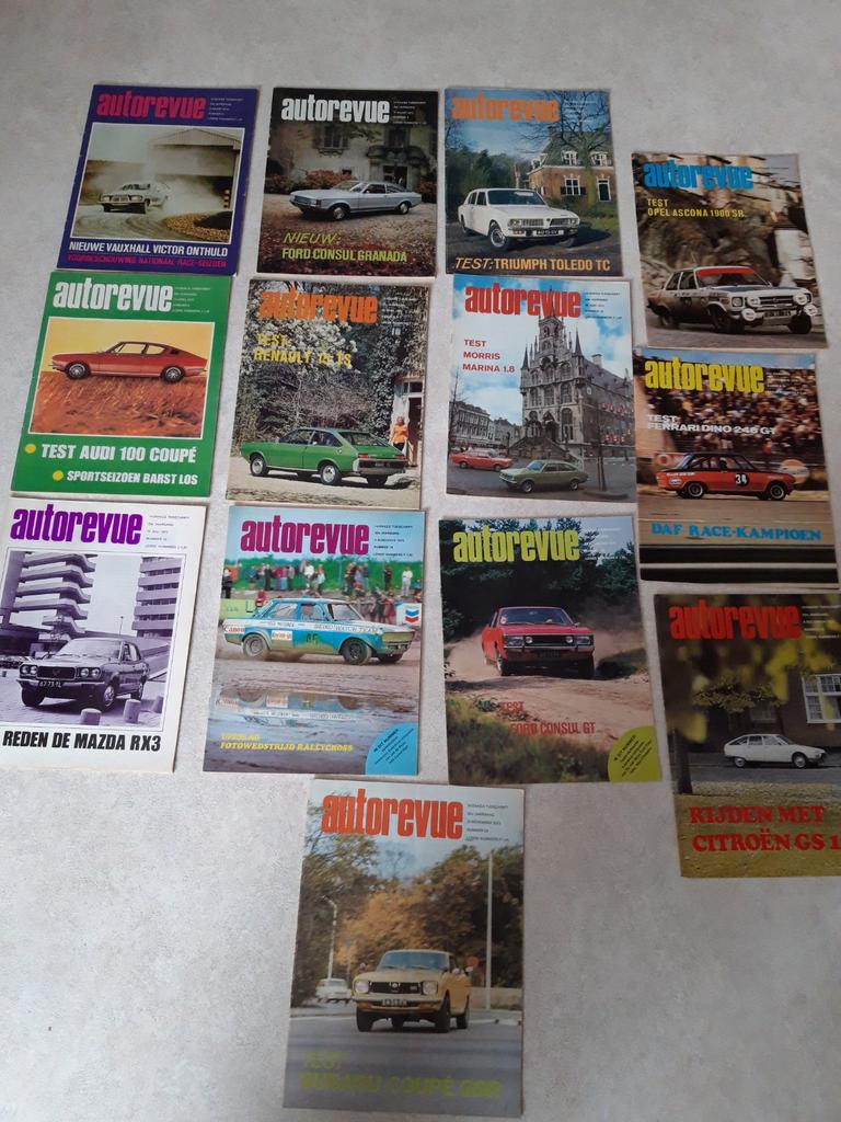 Auto revue  1972, Verzenden