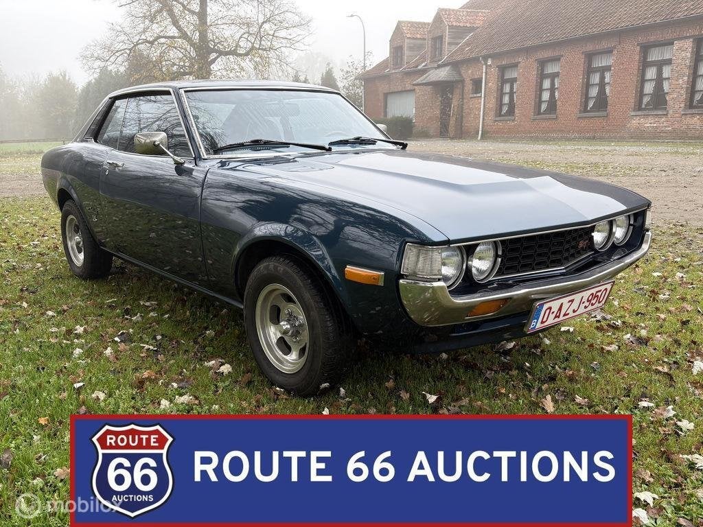 Toyota Celica | 1977 | Route 66 Auctions, Autos, Achat, Entreprise, Boîte manuelle, Autre carrosserie