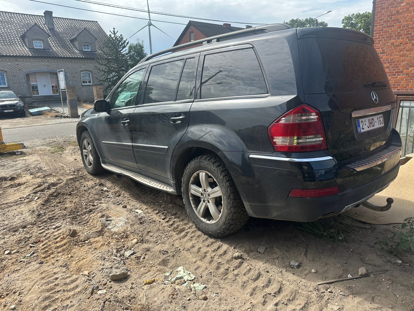 Mercedes gl 320 cdi lichtvracht, Auto's, Mercedes-Benz, Automaat, Parkeersensor, GL, Zwart
