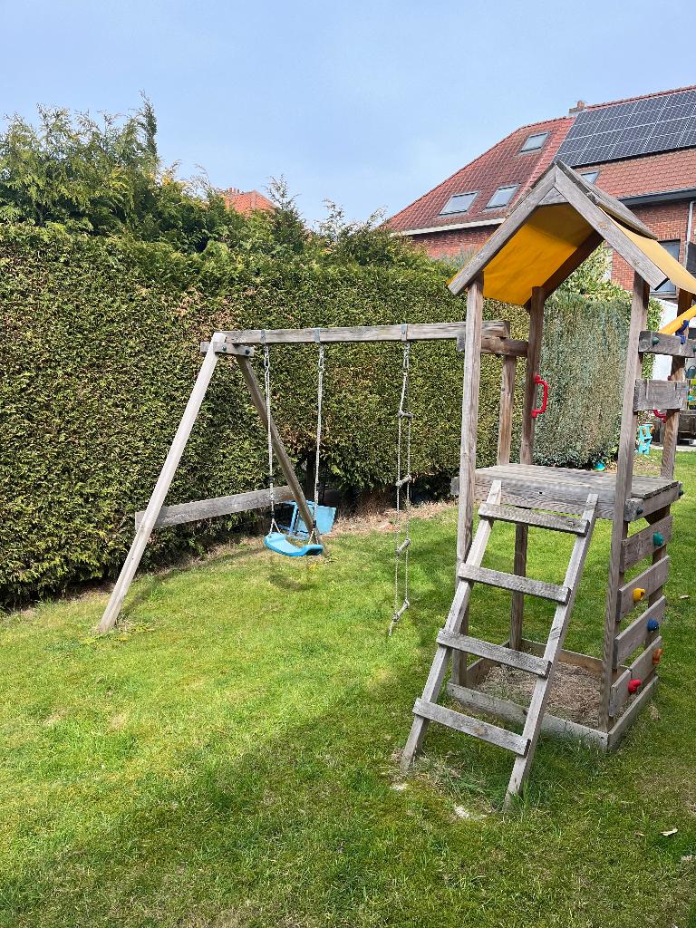 Speeltuig, Kinderen en Baby's, Speelgoed | Buiten | Speeltoestellen, Ophalen, Gebruikt, Schommel