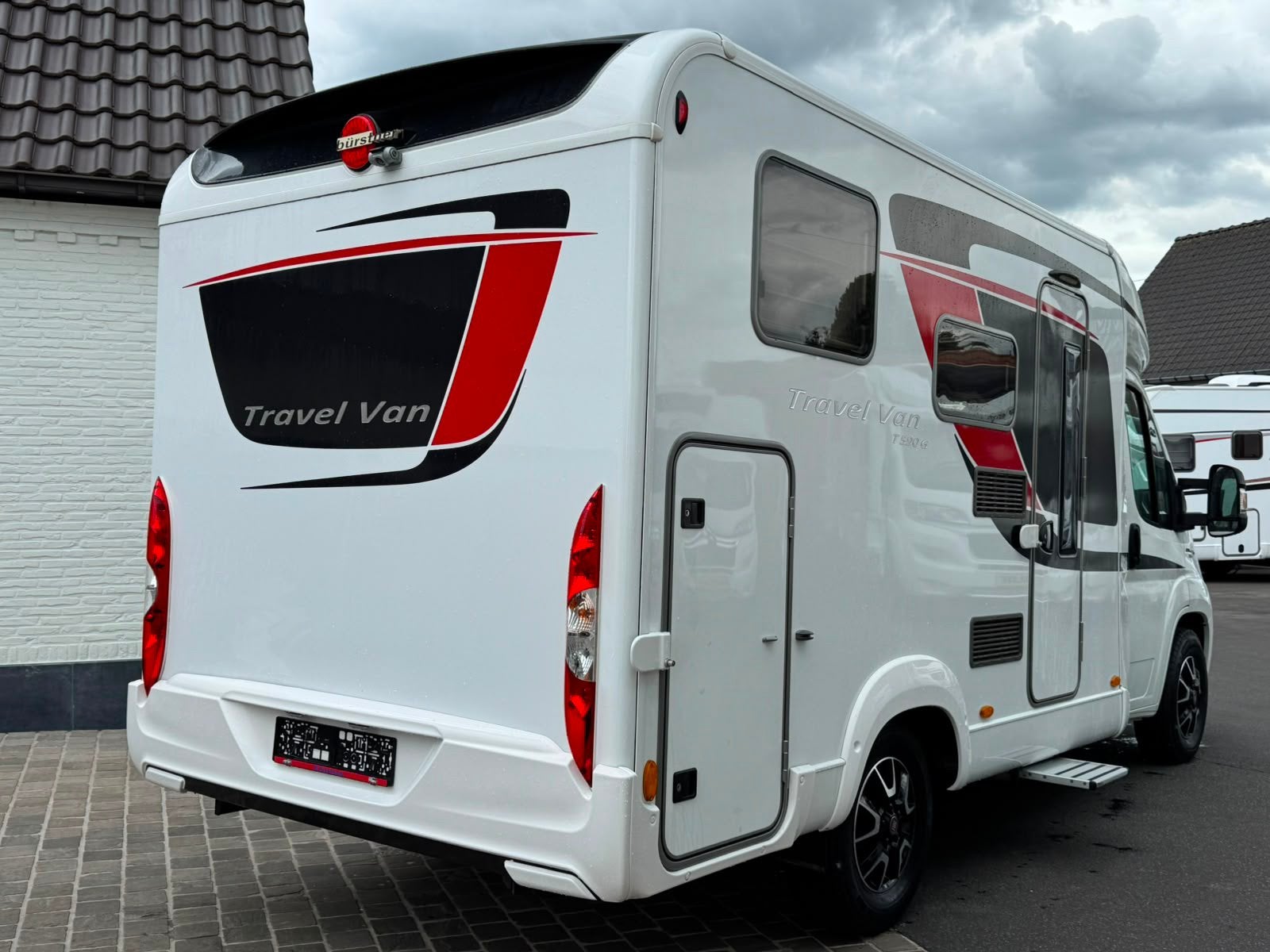 Fiat Ducato Burstner Travel Van T590, Caravans en Kamperen, Mobilhomes, Half-automaat, Ringverwarming, Fiat, Tot en met 2