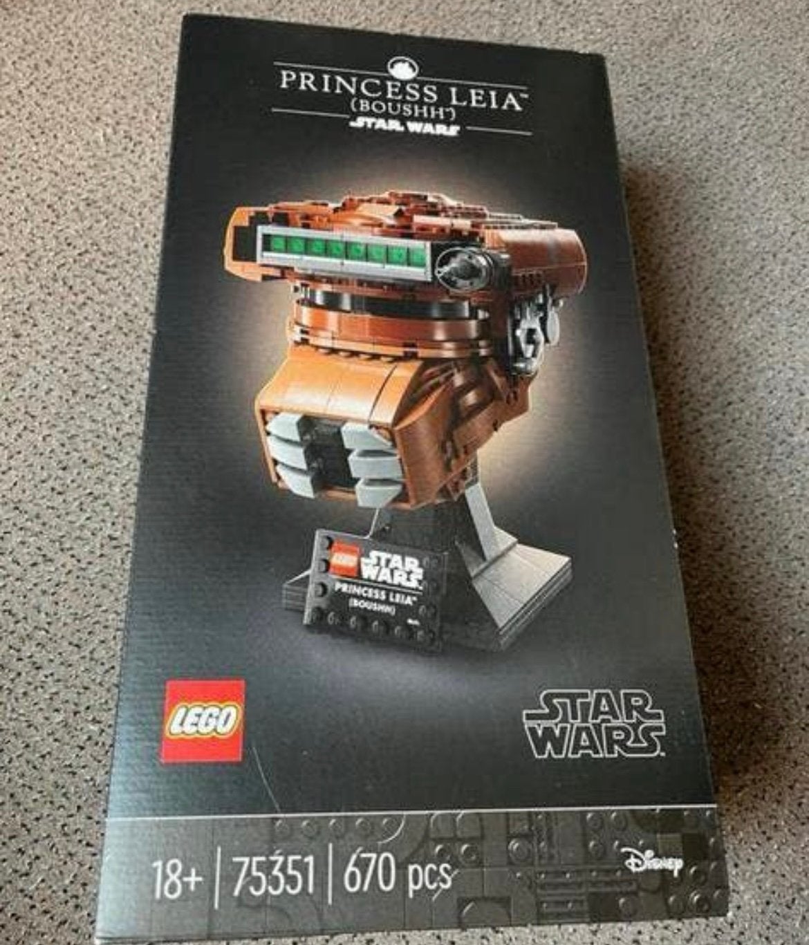 Lego 75351 star wars princess leia helmet Retired Sealed, Kinderen en Baby's, Speelgoed | Duplo en Lego, Ophalen, Star Wars, Lego