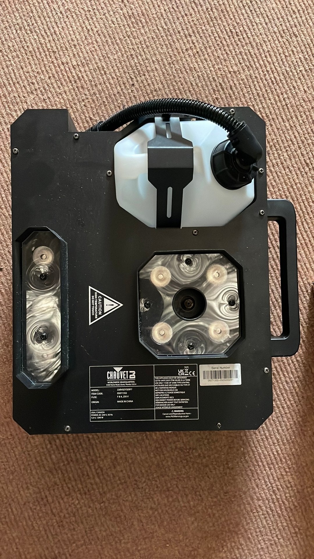 Chauvet geyser P7, Muziek en Instrumenten, Dj-sets en Draaitafels, Ophalen, Nieuw, Dj-set, Overige merken