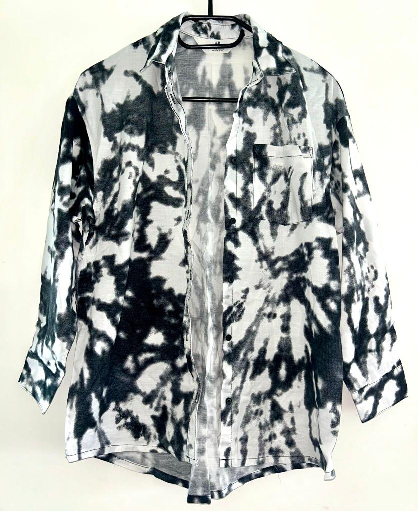 Chemise unisex T146 / S, Kleding | Dames, T-shirts, H&M, Zwart, Ophalen of Verzenden, Zo goed als nieuw