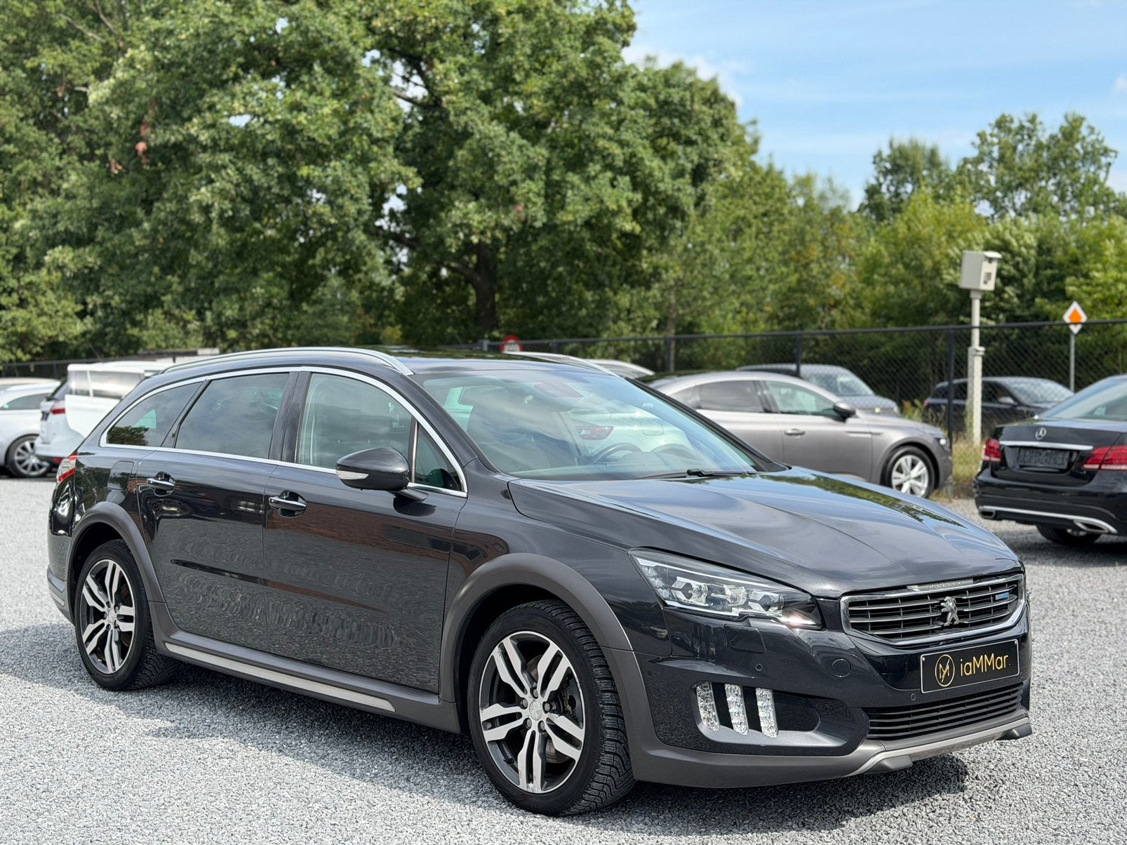 PEUGEOT 508 RXH - 2.0 DIESEL - AUTOMAAT - FULL OPTION, Auto's, Zwart, Leder, Bedrijf, Onderhoudsboekje