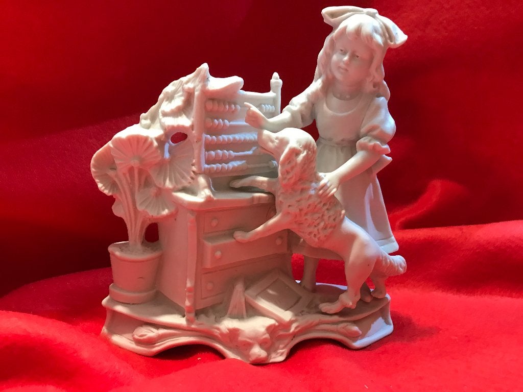 Figurine en biscuit, Antiquités & Art, Enlèvement