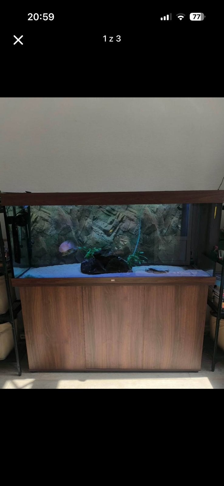 Aquarium 450 l, Animaux & Accessoires, Poissons | Aquariums & Accessoires, Comme neuf, Meuble d'aquarium, Juwel, Enlèvement