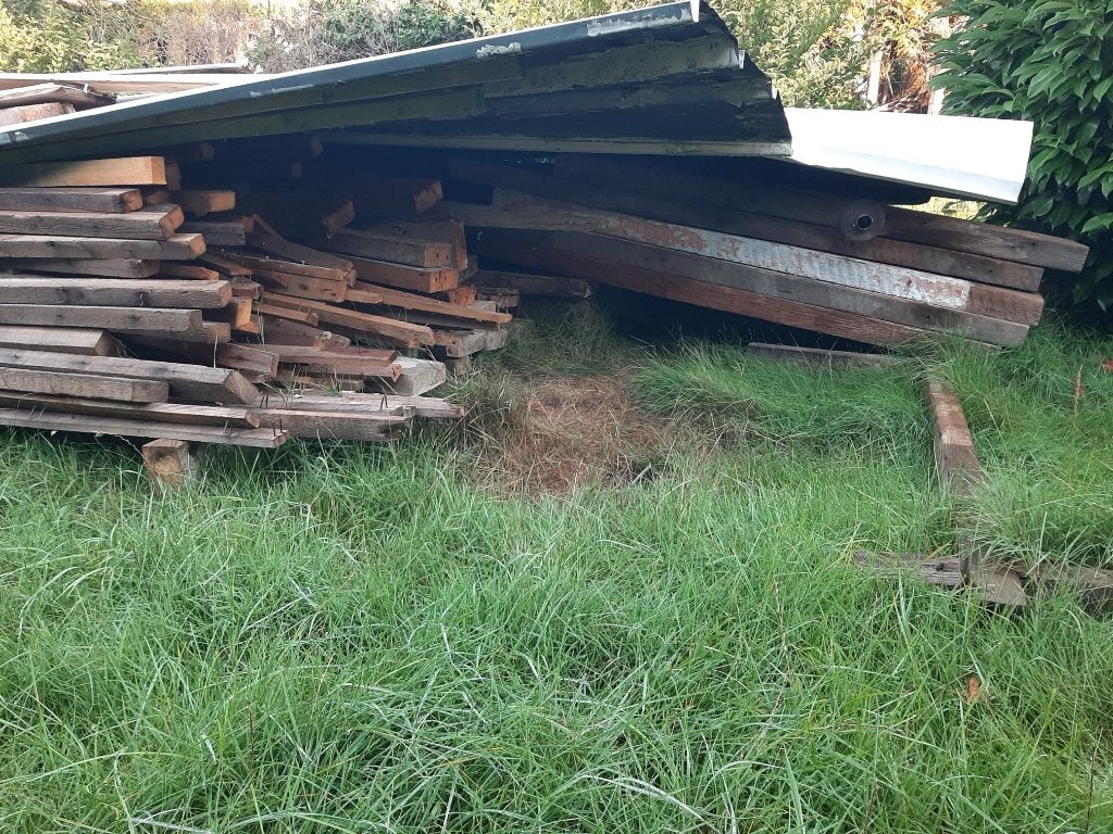 Gratis hout af te halen – afkomstig van renovatie, Doe-het-zelf en Bouw, Ophalen, Gebruikt, Overige typen