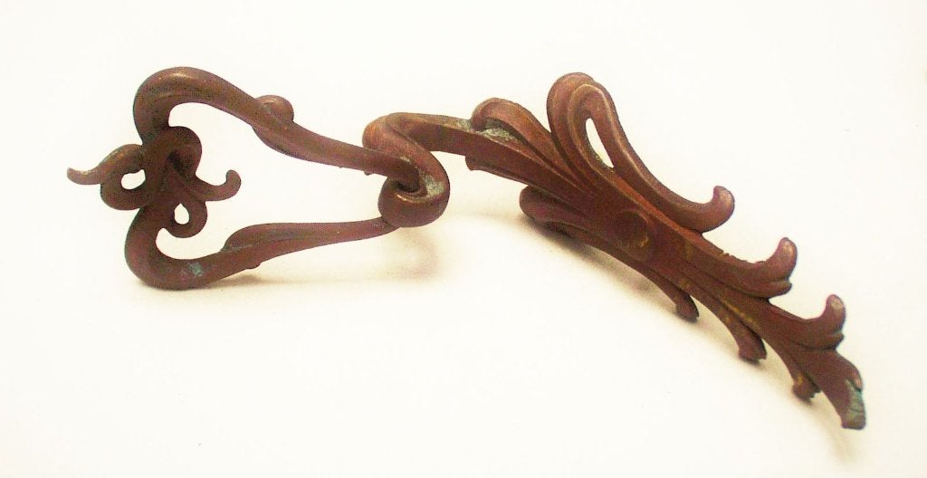 4 pièces de quincaillerie de mobilier Art Nouveau, Enlèvement ou Envoi