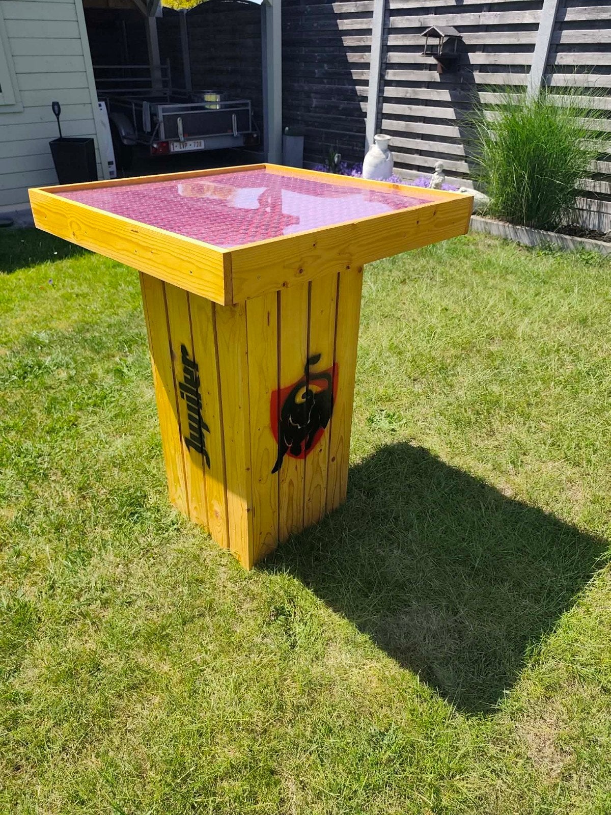 Zelfgemaakte Bar tafel, Antiek en Kunst, Ophalen