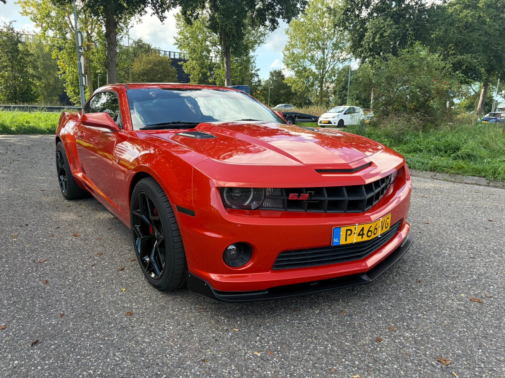 Chevrolet Camaro V8 6.2 SS, Auto's, Automaat, Camaro, Leder, Particulier