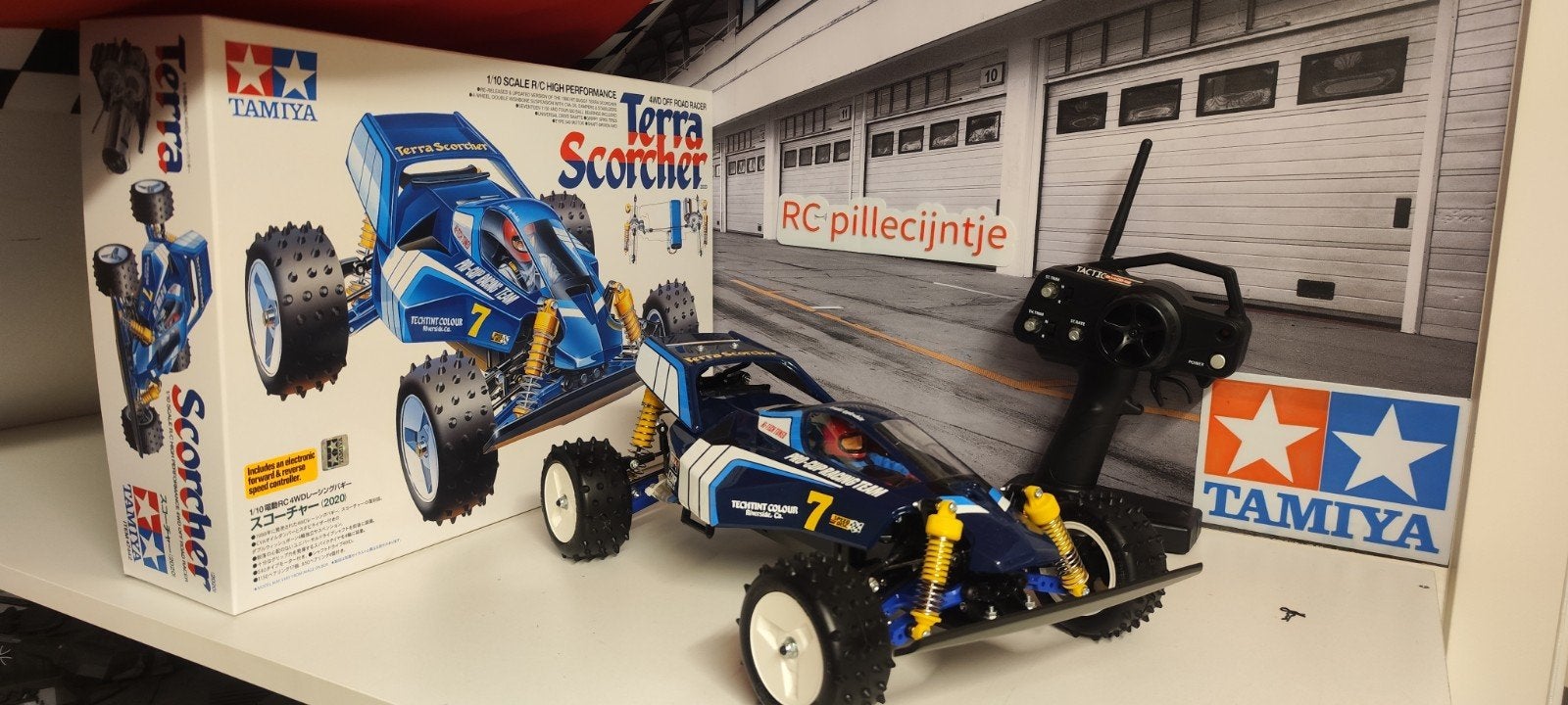 brûleur à terre tamiya 47442, Enlèvement ou Envoi