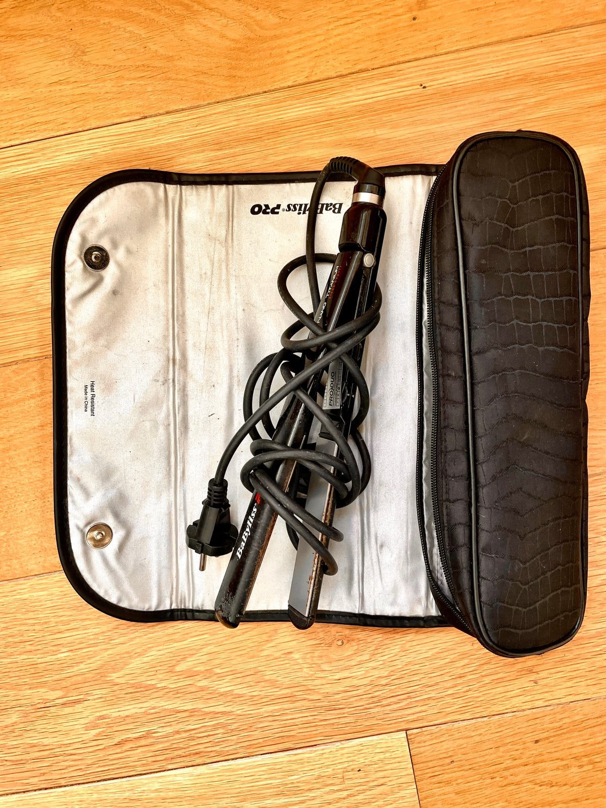 Fer à lisser BaByliss PRO Nano Titanium (ProDuo), Enlèvement ou Envoi, Utilisé, Fer à friser ou Lisseur