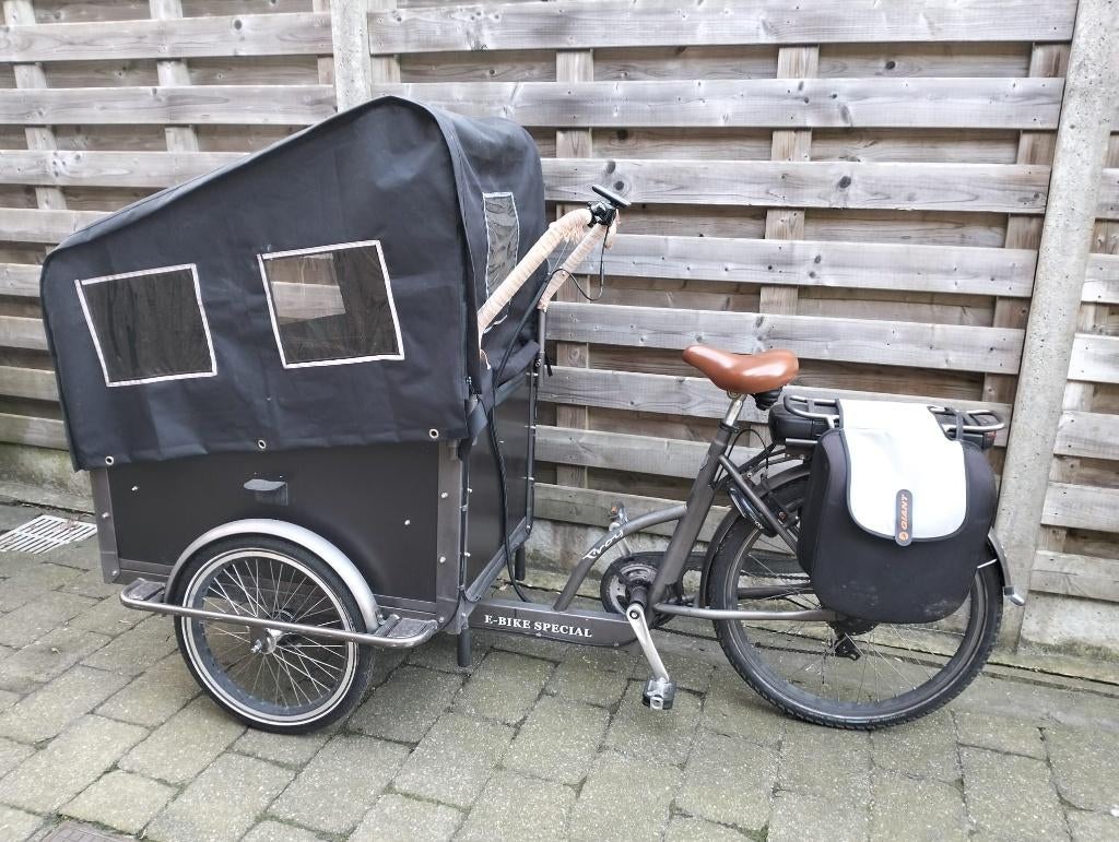 troy e bike bakfiets, Autres marques, Électrique, Enlèvement, Utilisé
