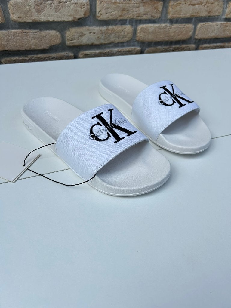Calvin Klein Slippers Heren 41 – Wit, Kleding | Heren, Schoenen, Slippers, Calvin Klein, Wit, Nieuw