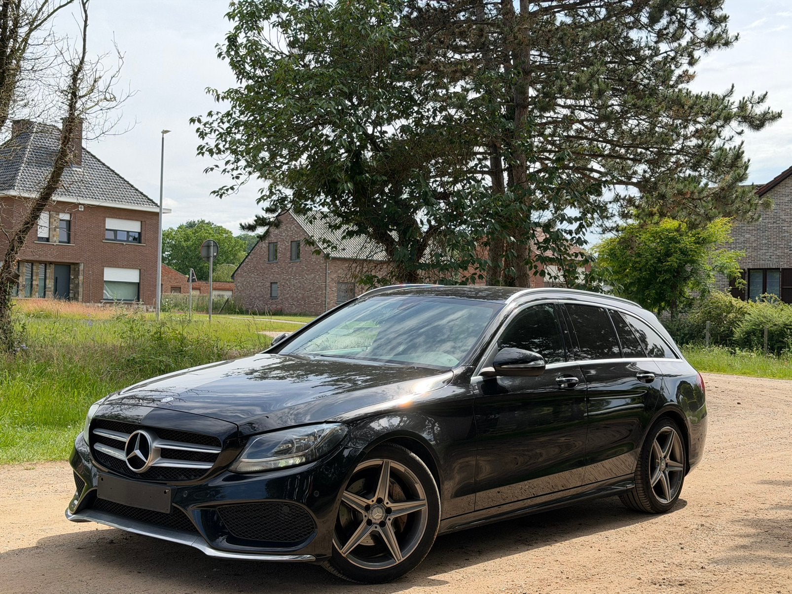 Mercedes C180 - AMG Pakket - Automaat - 2015 - Euro 6b, Auto's, Automaat, Euro 6, Bedrijf, Diesel