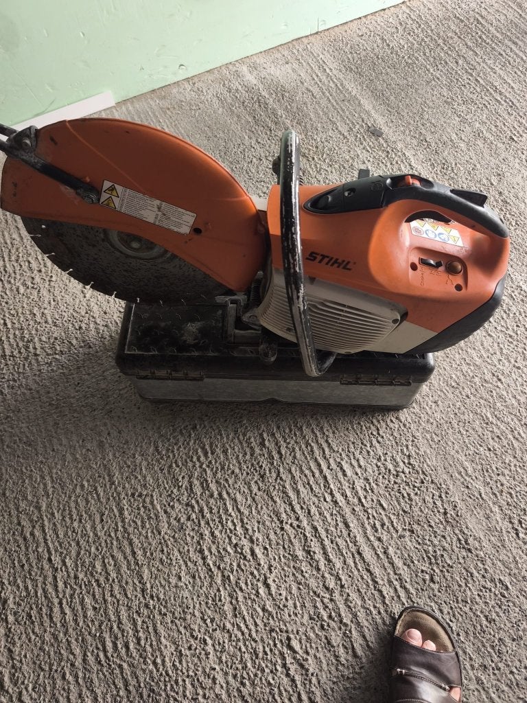 Disqueuse thermique Sthil TS 420, Bricolage & Construction, Enlèvement, Comme neuf