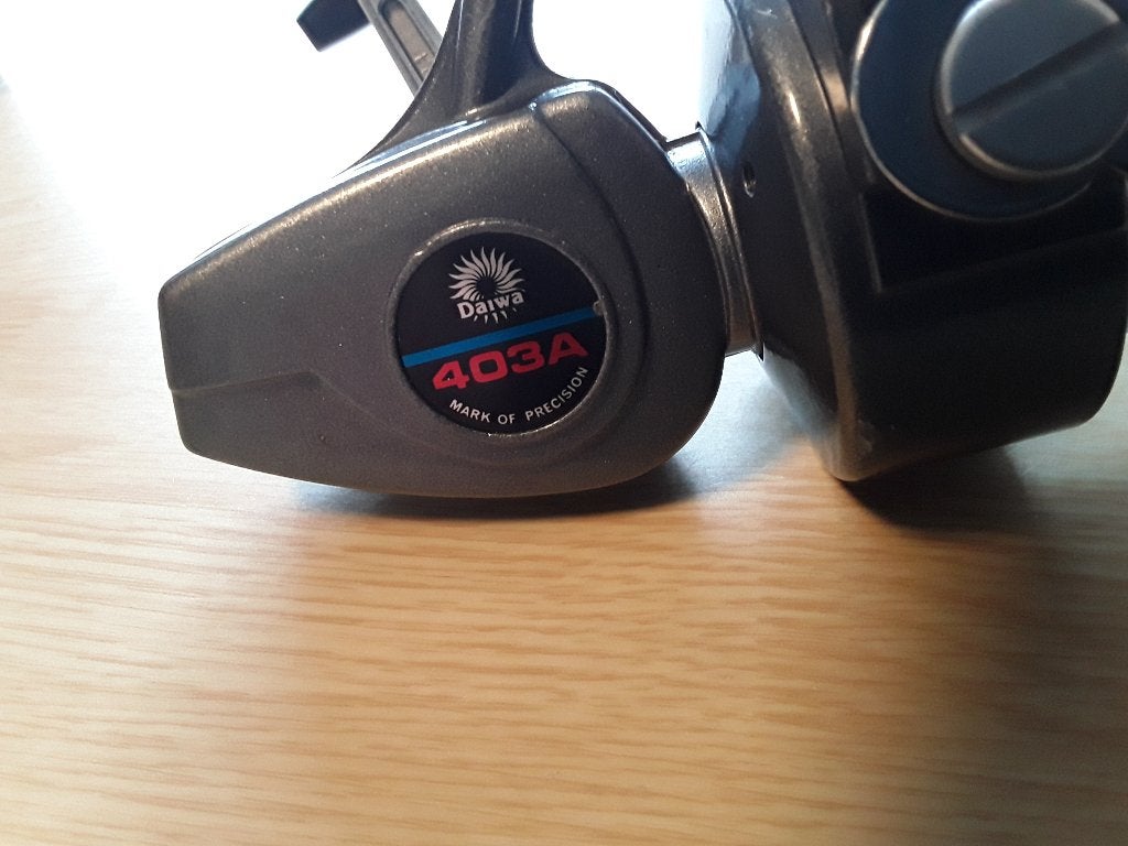 Daiwa molen 403a, Ophalen, Zo goed als nieuw, Molen