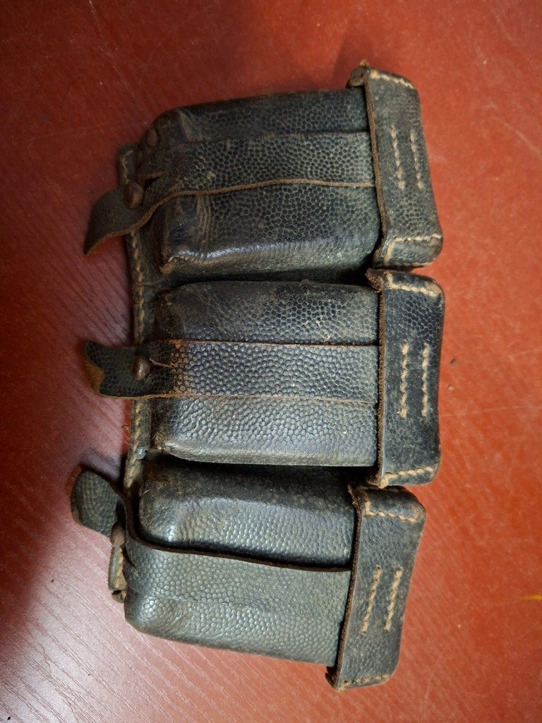 WW2 K98 cartouchière, Collections, Enlèvement ou Envoi, Armée de terre, Autres types