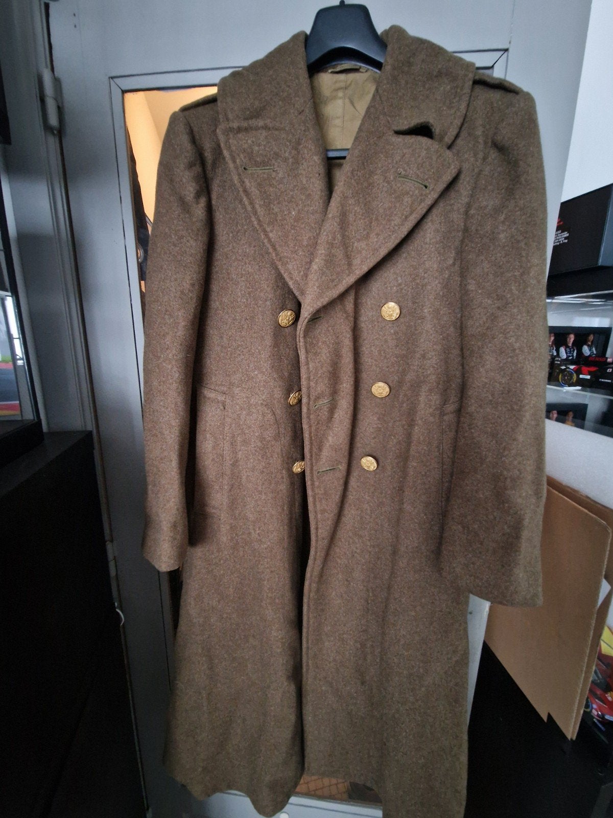 capote US WW2 + petit lot, Collections, Objets militaires | Général, Envoi
