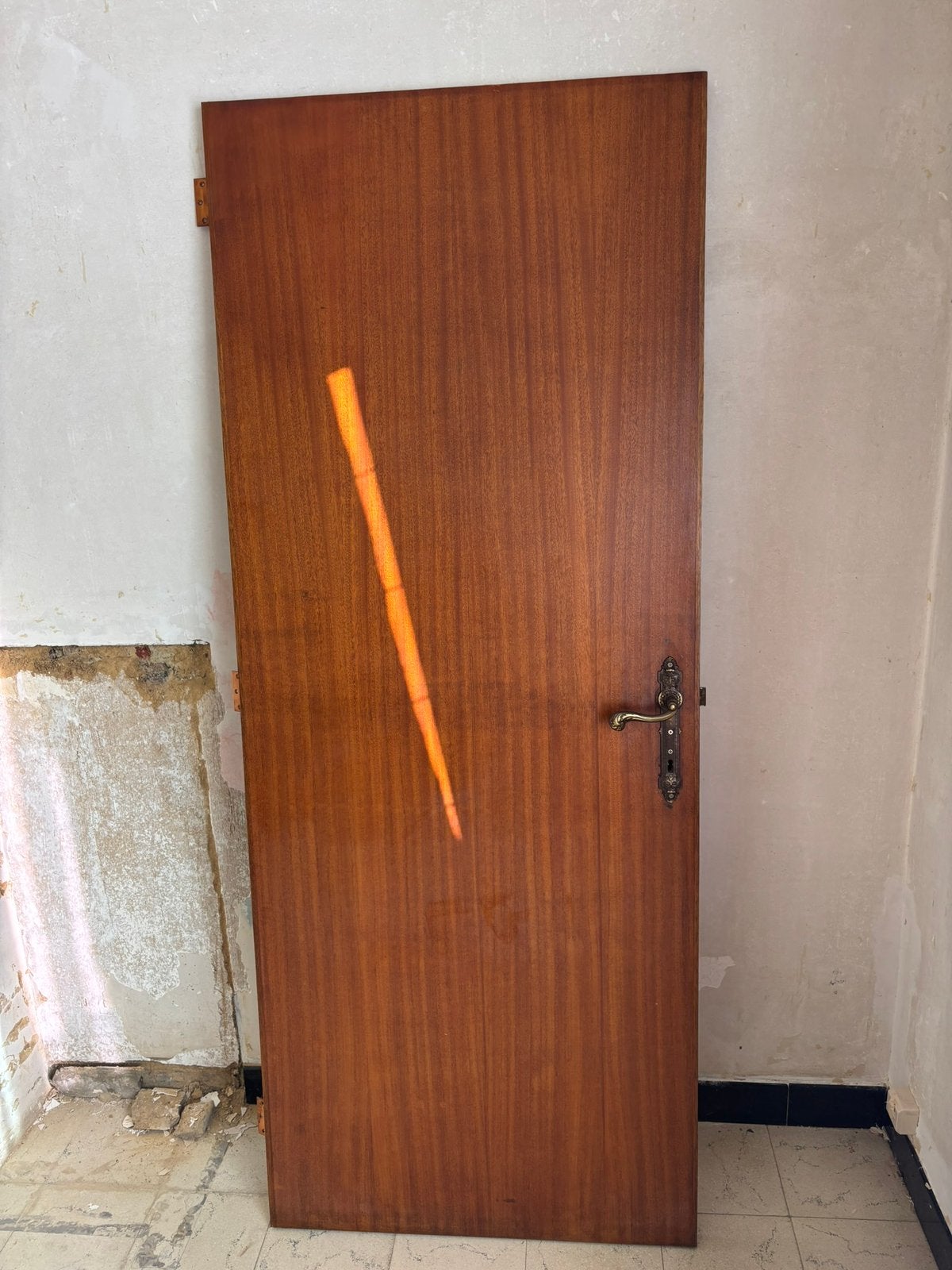 6 houten deuren te koop, Doe-het-zelf en Bouw, Deuren en Vliegenramen, Gebruikt, Binnendeur, 200 tot 215 cm, 80 tot 100 cm, Glas
