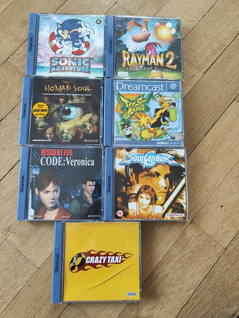 7 jeux sega dreamcast complet, Consoles de jeu & Jeux vidéo