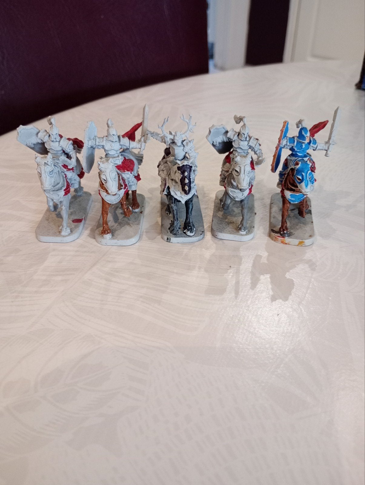 Figurines Plastique Vintage - Cavalerie Hauts Elfes Warhamme, Enlèvement ou Envoi