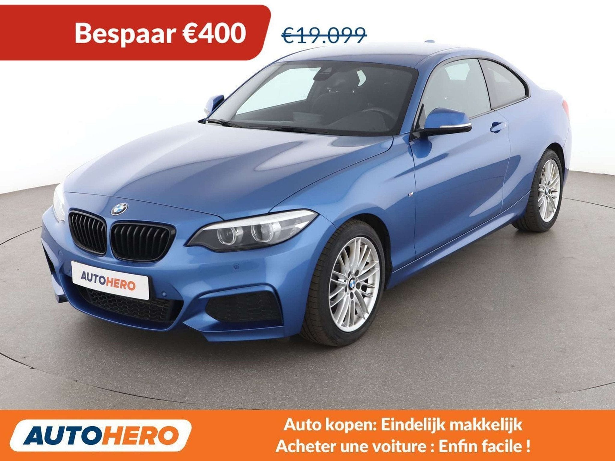 BMW 2 Serie 218 218i M Sport (année de construction 2019), Autos, 100 kW, Euro 6, Volant multifonction, Alcantara