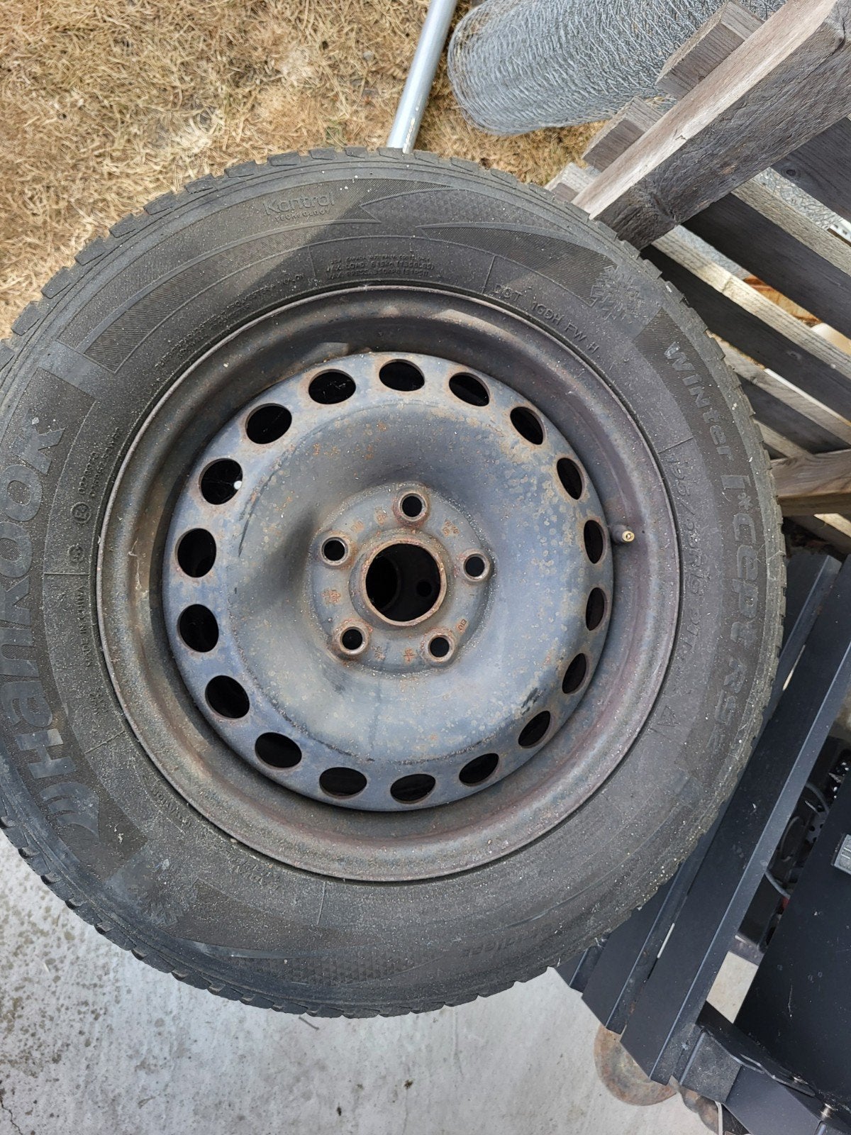 vw velgen met winterbanden 195/65 r15 steek 112x5, Auto-onderdelen, Banden en Velgen, Ophalen