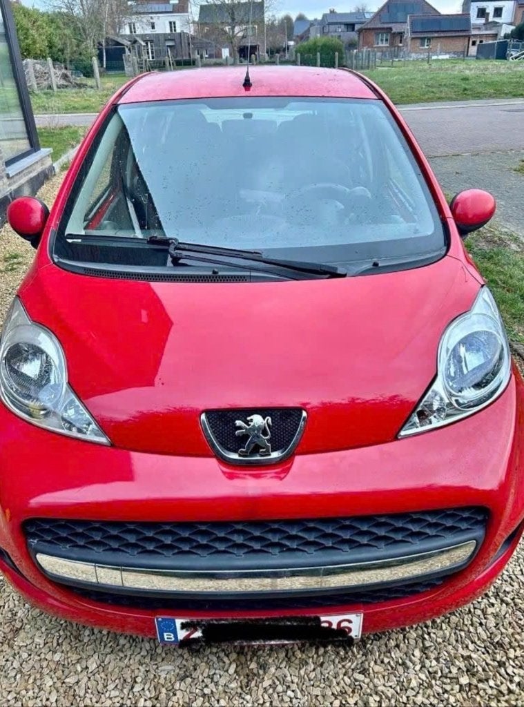 Peugeot 107   1.4, Autos, Rouge, Achat, Boîte manuelle, 5 portes