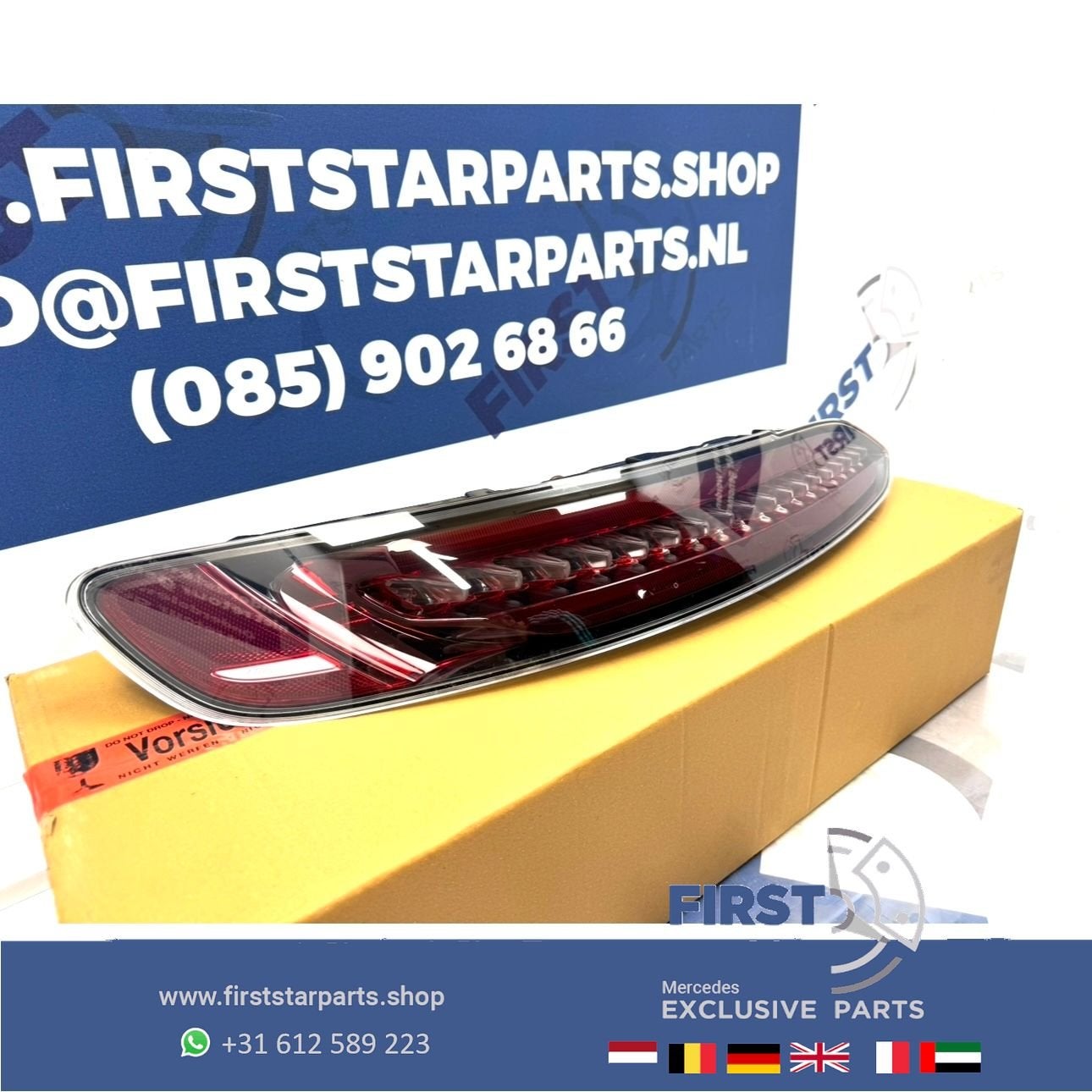 W190 C190 R190 GT GTR FACELIFT LED ACHTERLICHT LINKS of RECH, Gebruikt, -, Ophalen of Verzenden, -