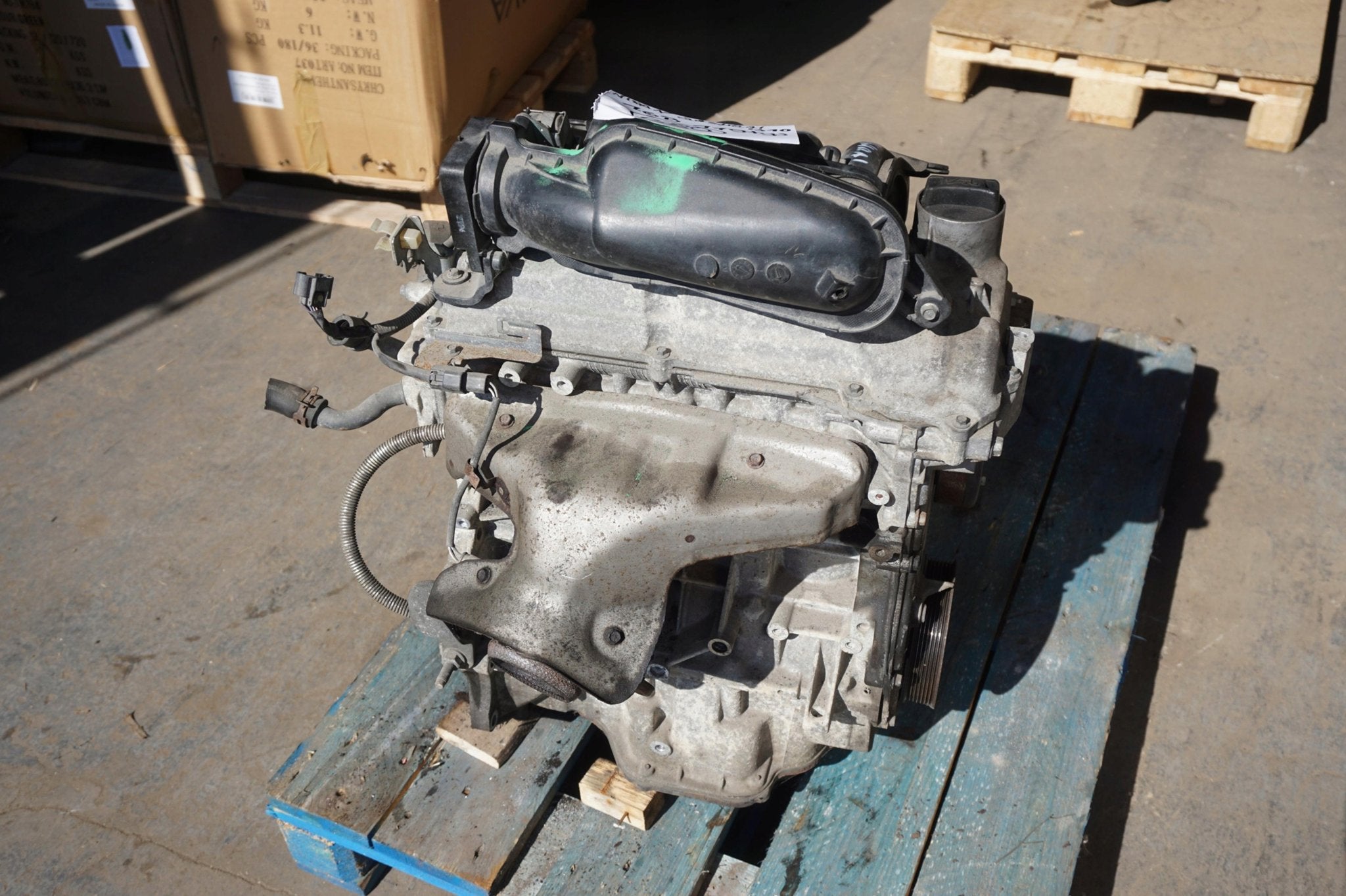 Moteur HR16DE Nu NISSAN QASHQAI, Envoi, Utilisé, Skoda