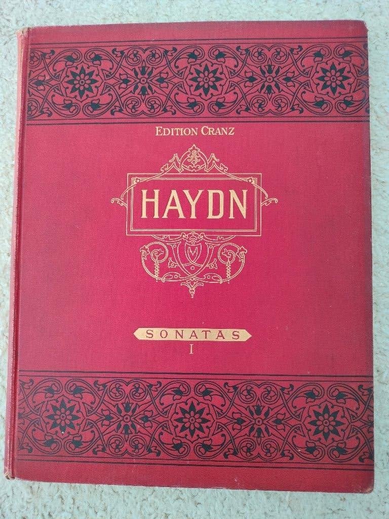 Haydn - Sonates (piano) - partition ancienne., Enlèvement ou Envoi, Artiste ou Compositeur, Classique, Utilisé