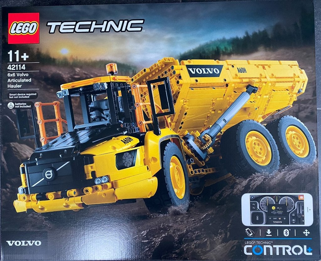 Lego 42114 - 6x6 Volvo Articulated Hauler, Lego, Nieuw, Ophalen of Verzenden, Technic