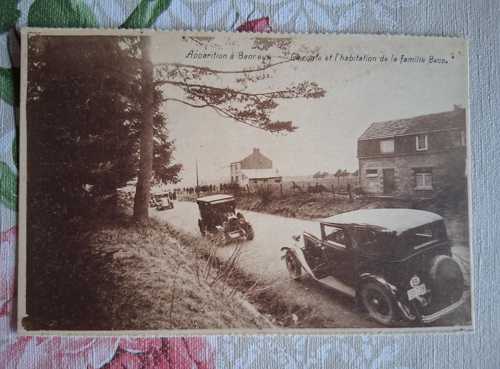 Vintage Postkaart Banneux, Collections, Enlèvement ou Envoi