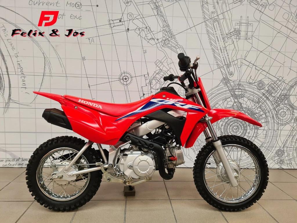 Honda CRF 110 (bj 2023), Motoren, Bedrijf, Crossmotor, 11 kW of minder, 110 cc