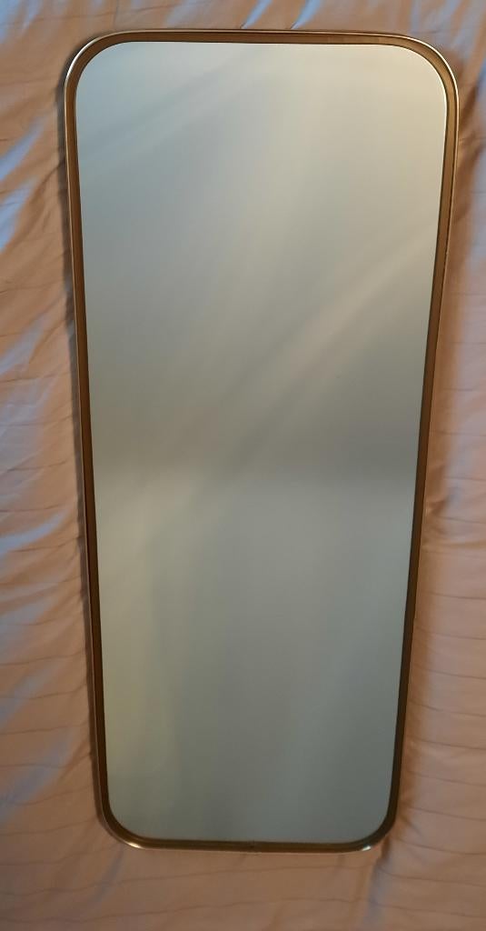 Passpiegel, Huis en Inrichting, Woonaccessoires | Spiegels, Gebruikt, Minder dan 50 cm, Minder dan 100 cm, Rechthoekig, Ophalen