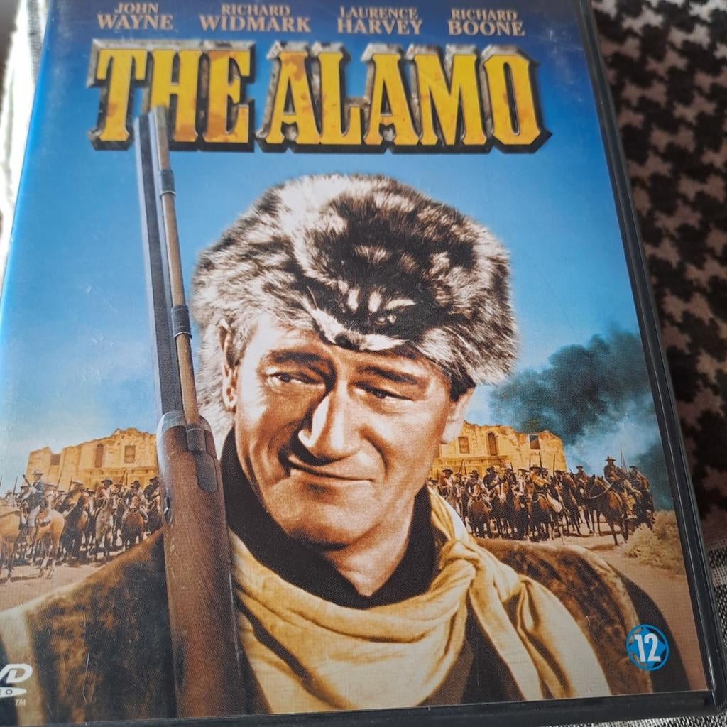 The alamo 1960 dvd als nieuw krasvrij 3eu, Vanaf 12 jaar, Ophalen of Verzenden, 1940 tot 1960, Zo goed als nieuw