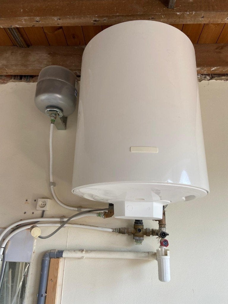 Chauffe-eau / Boiler électrique Ariston 100L, Boiler, Enlèvement, Utilisé, 3 à 5 ans