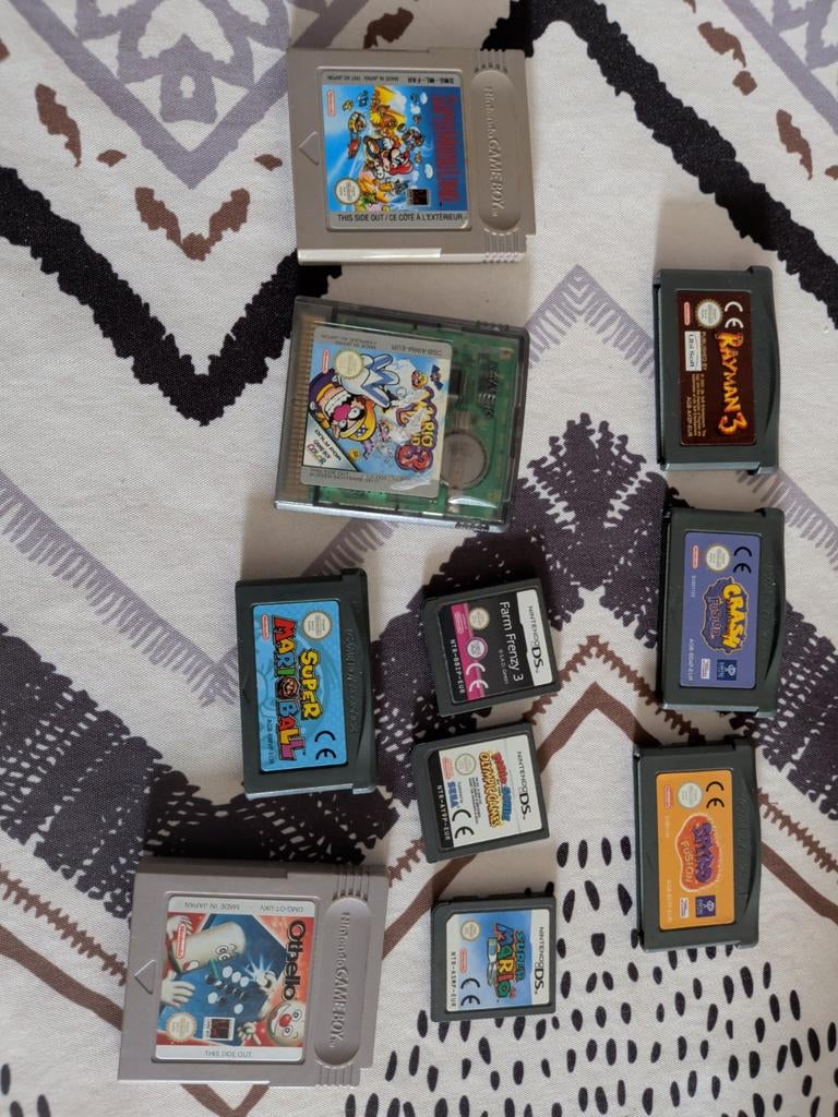Nintendo spelletjes pakket, Ophalen