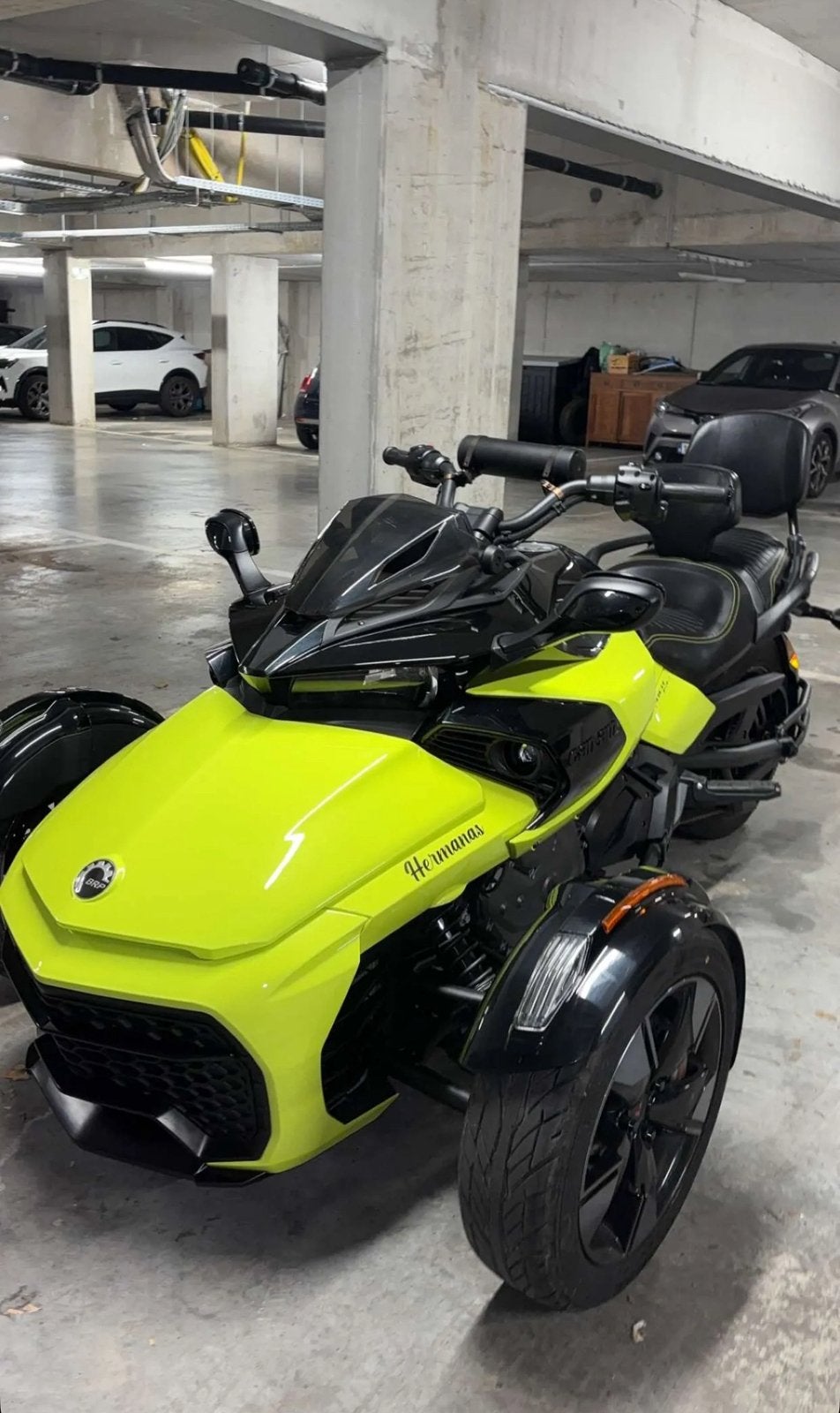 Can am spyder F3S, Motoren, 3 cilinders, 1330 cc, Meer dan 35 kW