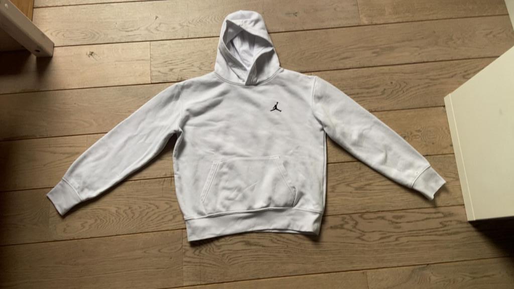 Jordan hoodie wit maat M, Maat 48/50 (M), Wit, Ophalen of Verzenden, Gedragen