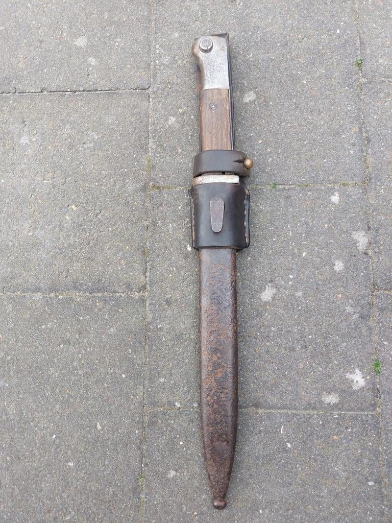 Tsjechische WO2 mauser bayonet, Verzamelen, Militaria | Tweede Wereldoorlog, Landmacht, Mes of Dolk, Ophalen of Verzenden